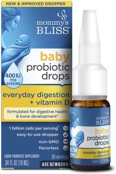 Mommy's Bliss Probiotic Drops + Vitamin D