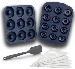 Chefast Non-Stick Donut Pan Combo Kit