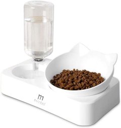 Marchul Gravity Water and Food Cat Bowls