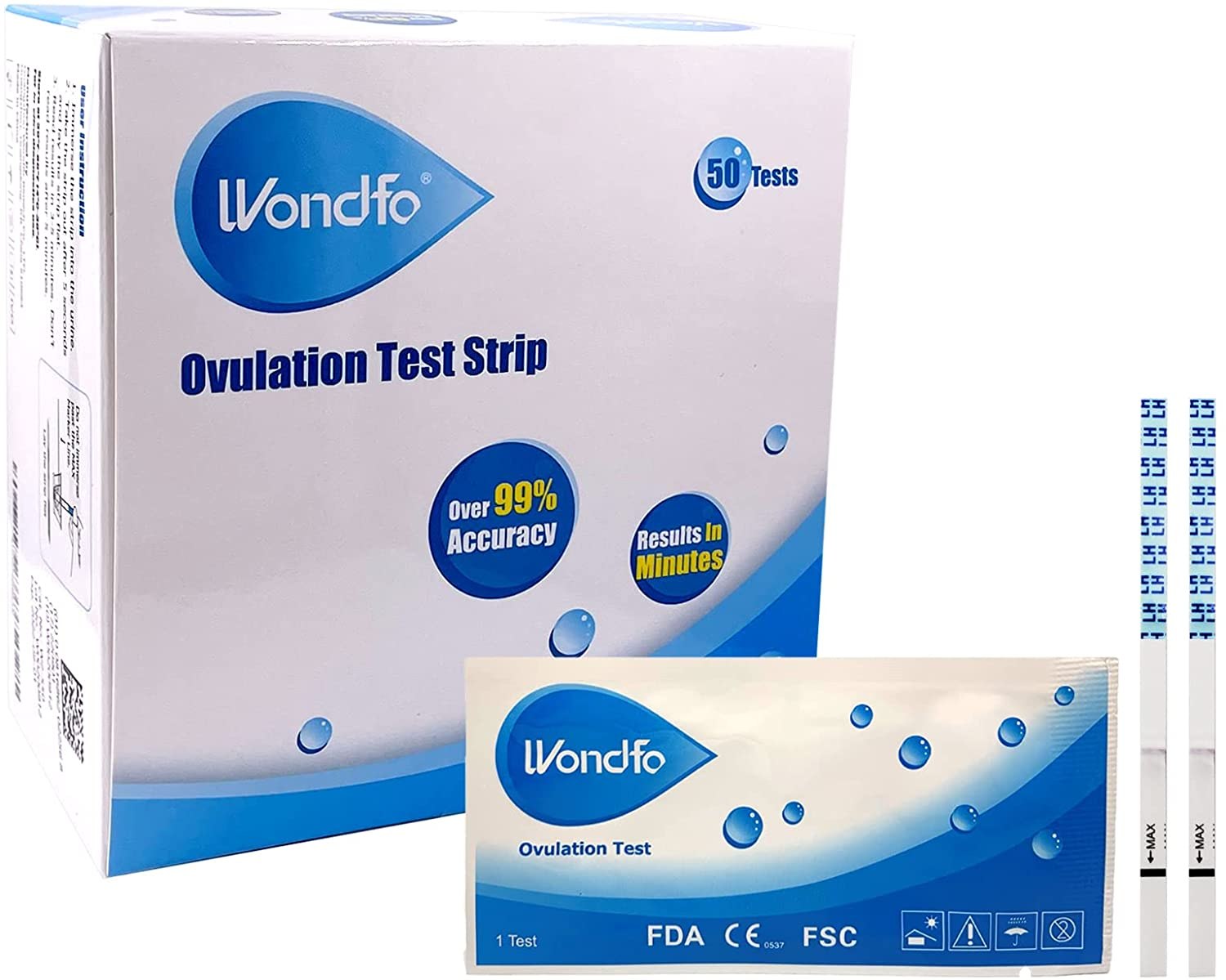 Wondfo One Step Ovulation (LH) Test Strips