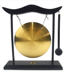 Feng Shui Desktop Brass Gong/H1301