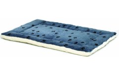 MidWest Quiet Time Fleece Reversable Crate Mat