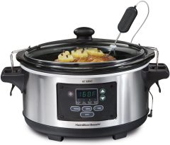 Hamilton Beach 6-Qt Set & Forget Programmable Slow Cooker