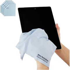 Elite Tech Gear Blue Oversized Microfiber Cloths