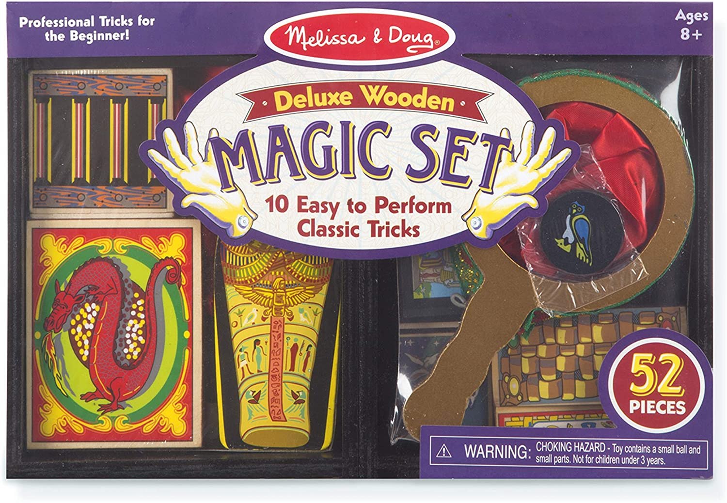 Melissa &amp; Doug Deluxe Solid Wood Magic Set