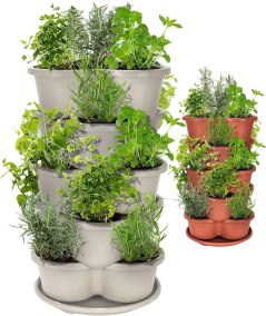 Amazing Creation Stackable Planter Vertical Garden