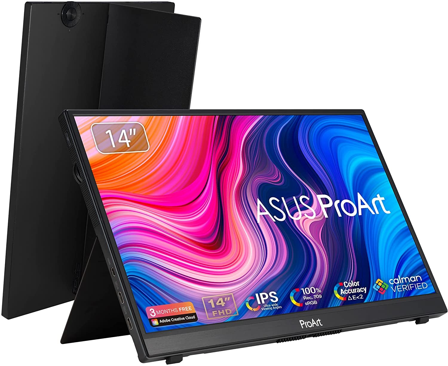 ASUS ProArt Display 14 Inch 1080P Portable Touchscreen Monitor