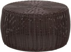 Household Essentials Store Wicker Footstool Ottoman