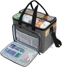 Teamoy Knitting Bag, Yarn Tote Organizer
