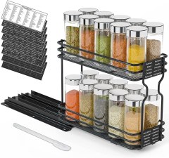 SpaceAid Pull-Out Spice Rack