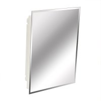 American Pride 16 Inch by 22 Inch Recessed Frameless Medicine Cabinet