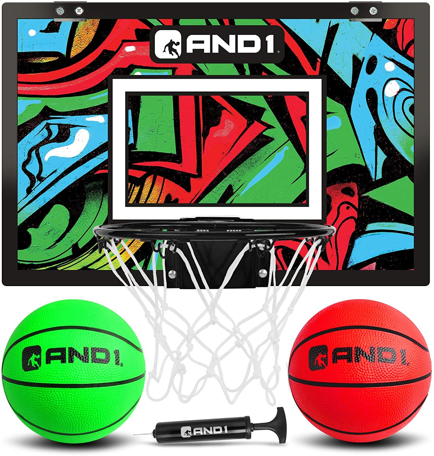 AND1 Mini Basketball Hoops with Flex Rim.