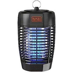 Black + Decker - Black Electric Outdoor Bug Zappers, 2-Pack