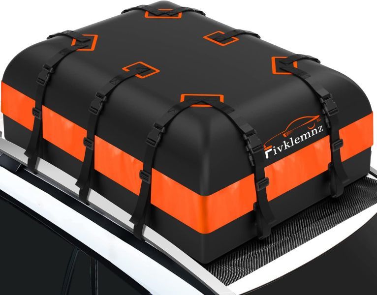 FIVKLEMNZ 21 Cubic Car Rooftop Cargo Carrier Roof Bag