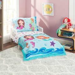 Everyday Kids Mermaid Bed Set for Toddlers