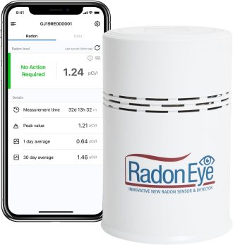 Ecosense RD200 RadonEye Home Radon Detector