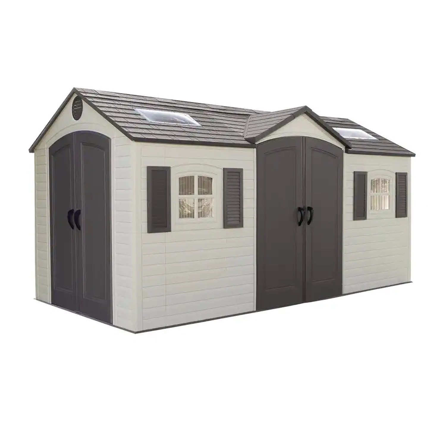 Lifetime 15 ft. x 8 ft. Double Door Storage Shed
