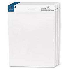 Business Source 25"x30" Self-Stick Easel Pads