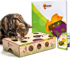 Cat Amazing Interactive Treat Maze & Puzzle Feeder