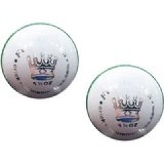 Cricket Equipment USA White Fireworks Cricket Ball, 2 Pack