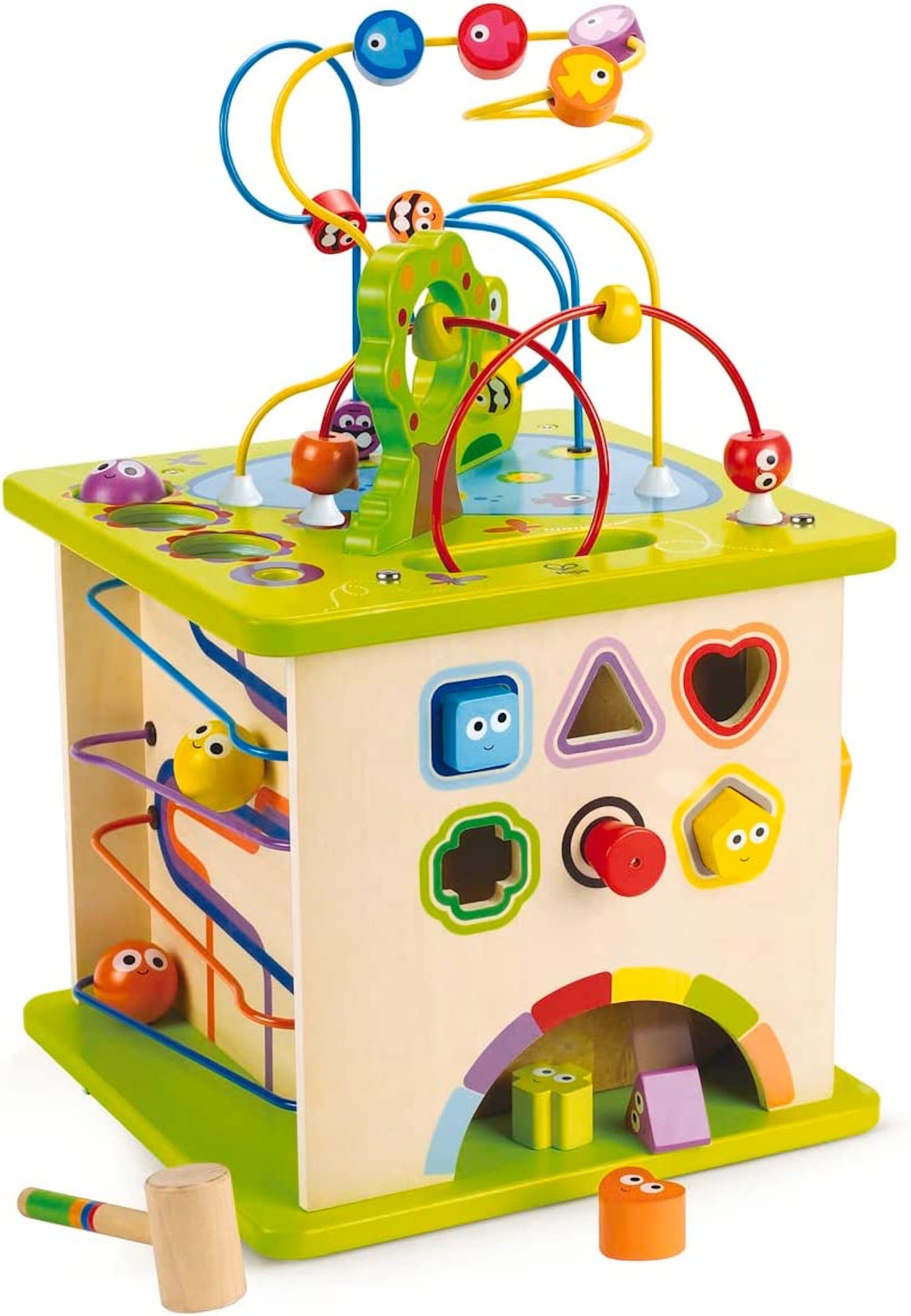 Hape Country Critters Wooden Activity Play Cube