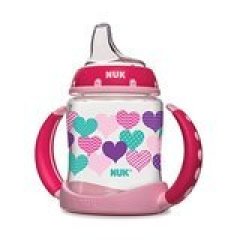 NUK Focus Fashion Hearts Learner Cup, 5-Ounce