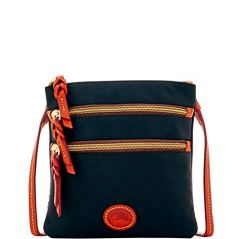 Dooney & Bourke Nylon North/South Triple Zip