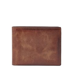 Fossil Derrick RFID Bifold with Flip ID