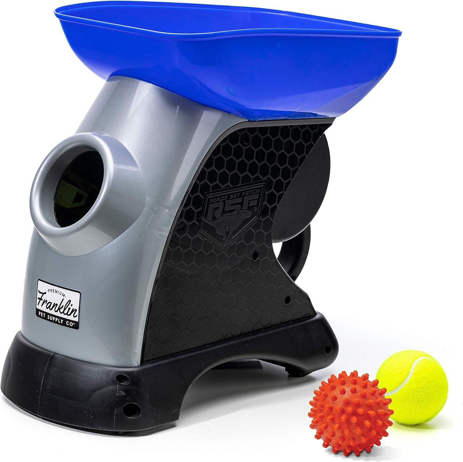Franklin Pet Supply Co. Ready Set Fetch Automatic Tennis Ball Launcher