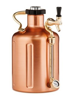 GrowlerWerks Pressurized Growler for Craft Beer