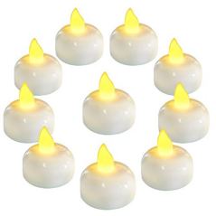 Homemory Waterproof Floating Tealights, Pack of 24