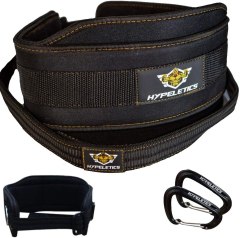 HYPELETICS Weighted Dip Belt with Adjustable Waist Strap and Padded Neoprene