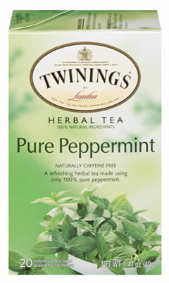 Twinings of London Pure Peppermint Herbal Tea