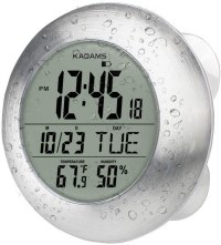 KADAMS Digital Bathroom Shower Wall Clock