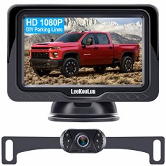 LeeKooLuu Backup Camera and Monitor Kit for Car