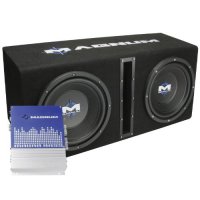 MTX Magnum MB210SP Dual 10-Inch Enclosure/Amp Combo