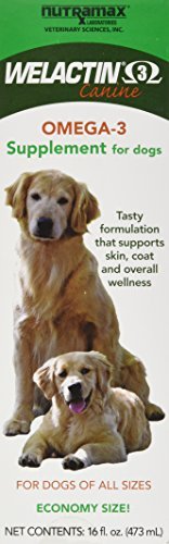 Nutramax Welactin Canine Omega-3 Liquid Dog Supplement