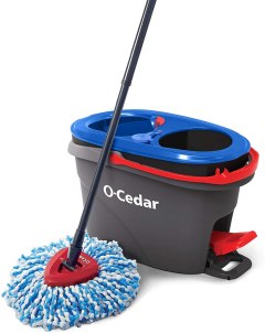 O-Cedar EasyWring RinseClean Spin Mop & Bucket