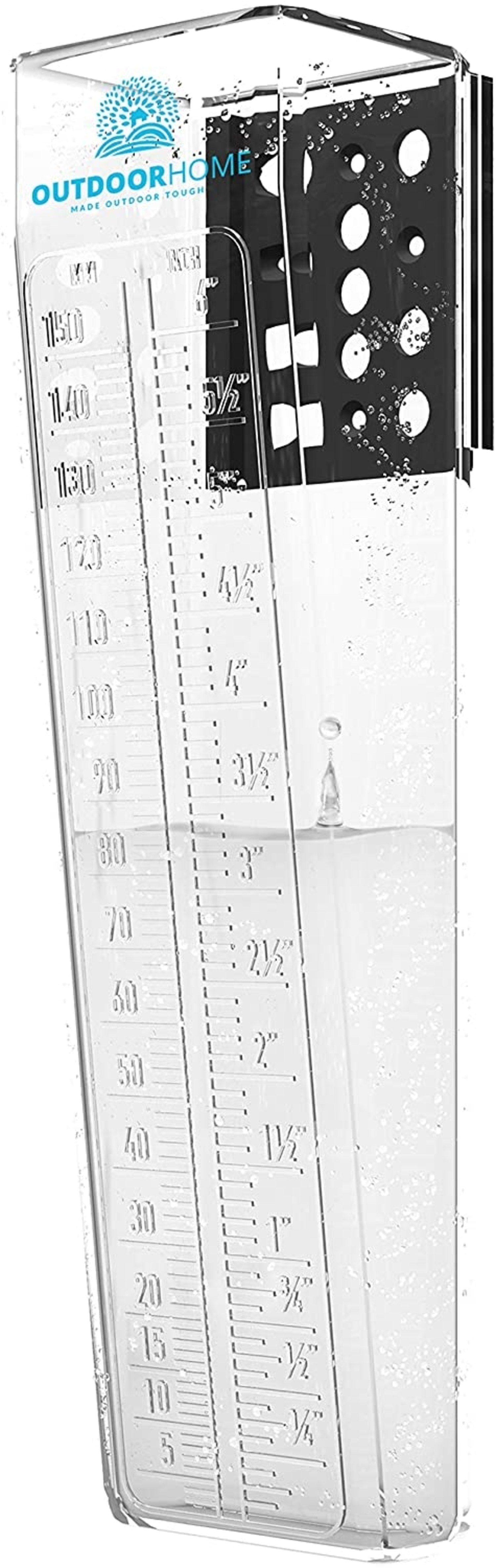 OutdoorHome 6&quot; Rain Gauge