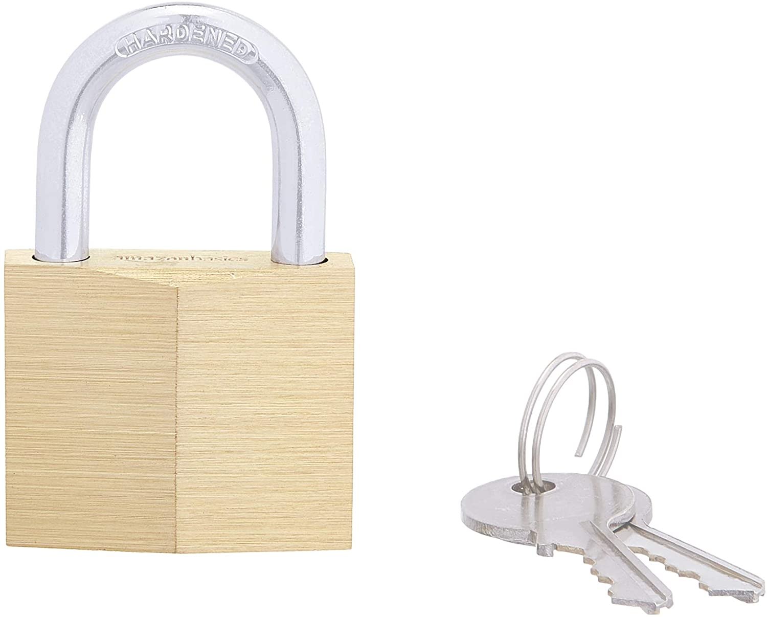 Amazon Basics Keyed Padlock