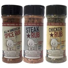 Pork Barrel BBQ BBQ Rub Seasoning Sampler Pack