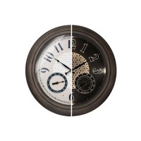 Presentime 18-Inch Illuminated Outdoor Clock