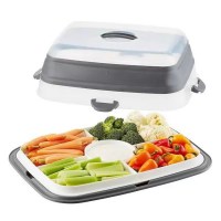 Progressive International Collapsible Entertaining 4-In-1 Carrier