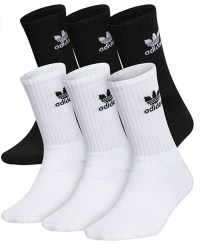 adidas Kids Originals Boys'/Girls' Trefoil Cushioned Crew Socks
