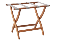 Wooden Mallet Designer Curve Leg Luggage Rack