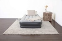 SleepLux Inflatable Air Mattress with Built-In Pump, Pillow and USB Charger