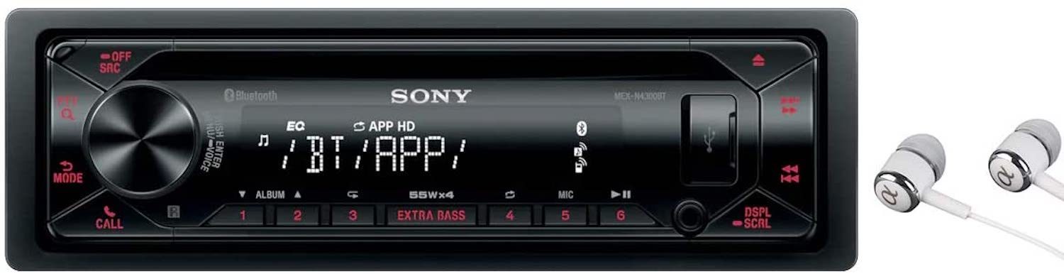 Sony MEX-N4300BT Single DIN Radio