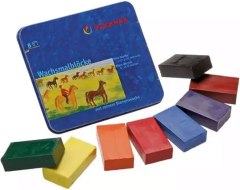 Stockmar Beeswax Block Crayons - 8 Standard Colors i