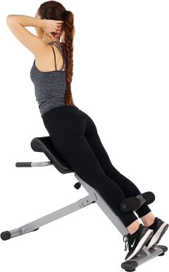 Sunny Health & Fitness Hyperextension Roman Chair