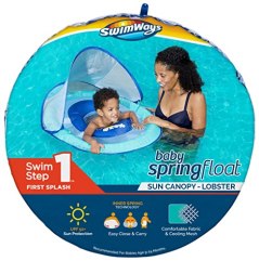 SwimWays Baby Spring Float Sun with Canopy